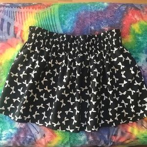 TOMMY GIRL mini skirt with bows